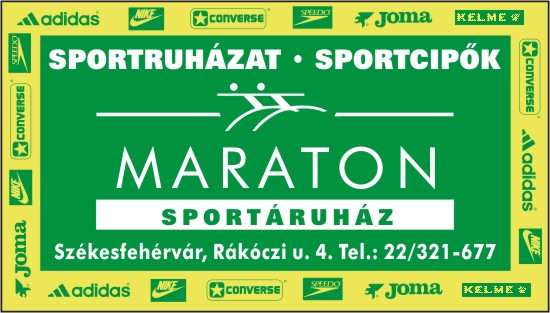 Maraton Sportáruház - Sportruházat, sportcipők Székesfehérváron