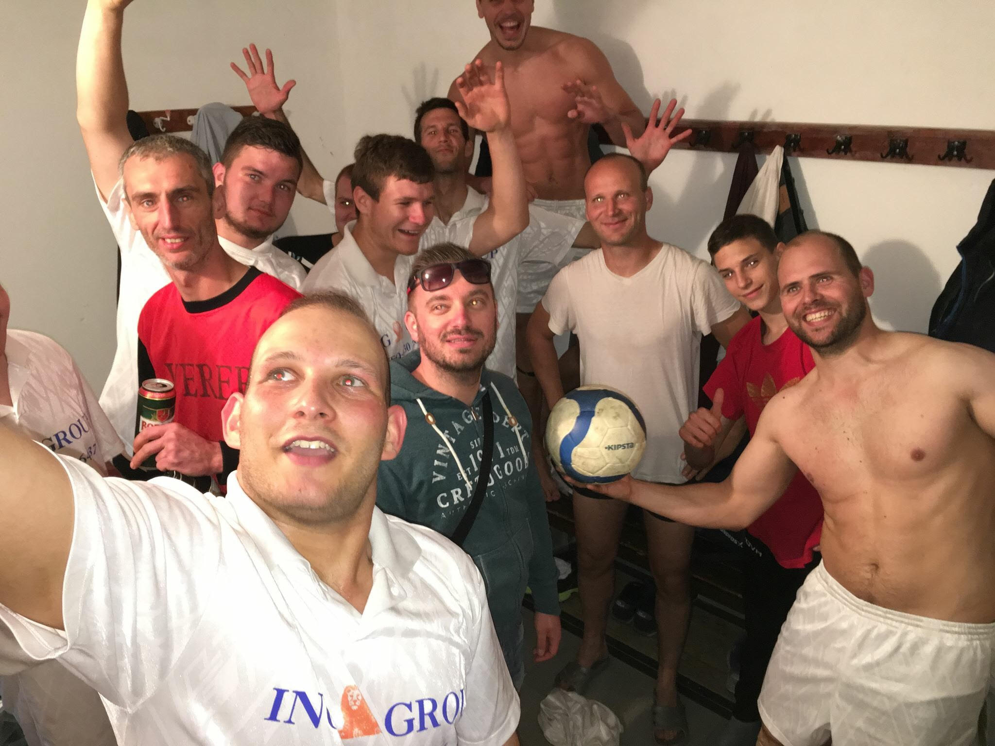 Vereb: győztes szelfi a Vértesacsa elleni győzelem után - Fotó: Fehérvári Gyenes Dávid