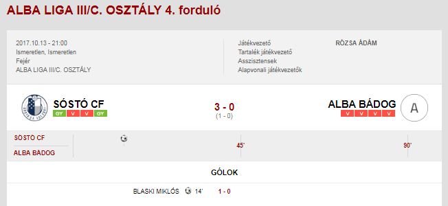 Blaski Miklós találata 3 pontot, sőt, 3 gólt is ért! - fotó: adatbank.mlsz.hu